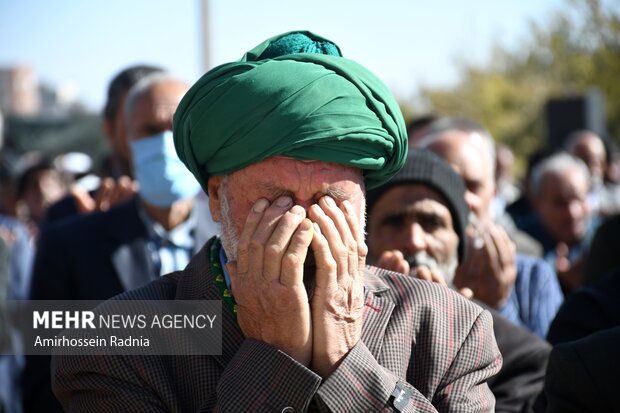 نماز باران در بیرجند