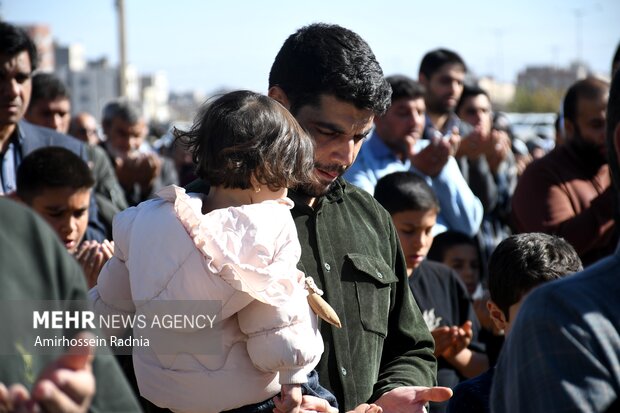 نماز باران در بیرجند