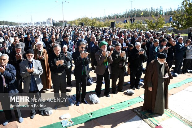 نماز باران در بیرجند