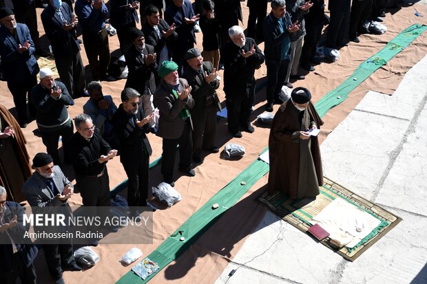 نماز باران در بیرجند