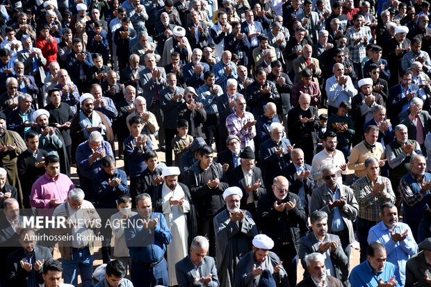 نماز باران در بیرجند