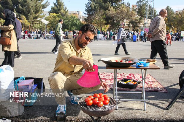 جشنواره املت و چای آتیشی در بجنورد