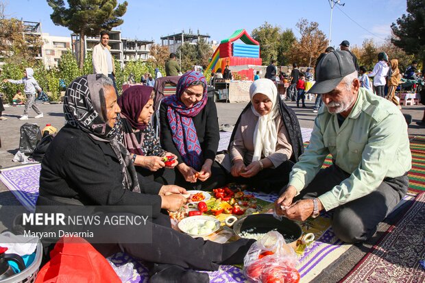 جشنواره املت و چای آتیشی در بجنورد