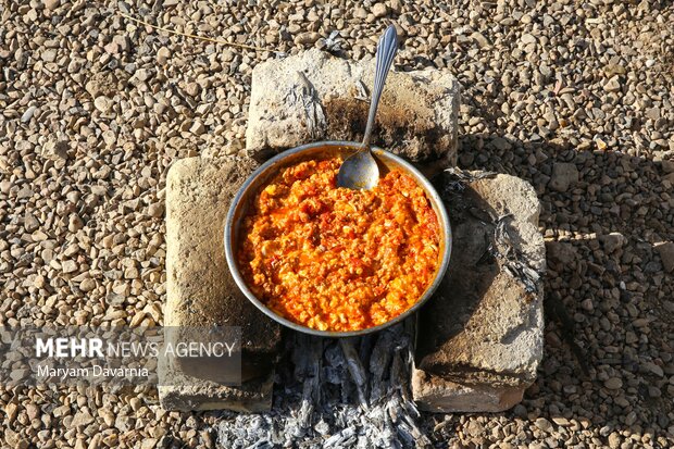 جشنواره املت و چای آتیشی در بجنورد