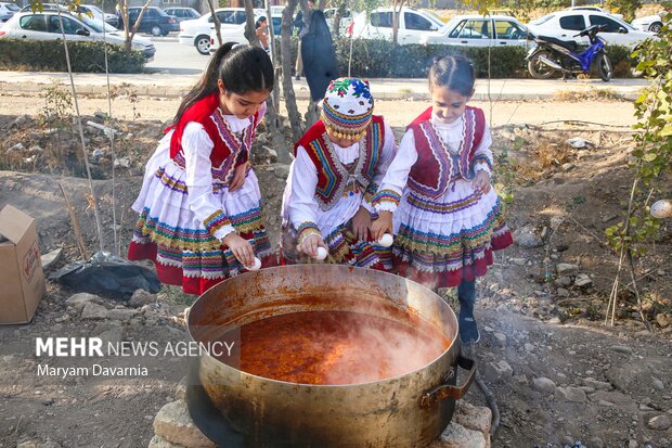 جشنواره املت و چای آتیشی در بجنورد