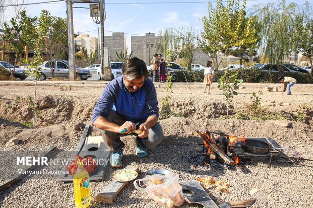 جشنواره املت و چای آتیشی در بجنورد