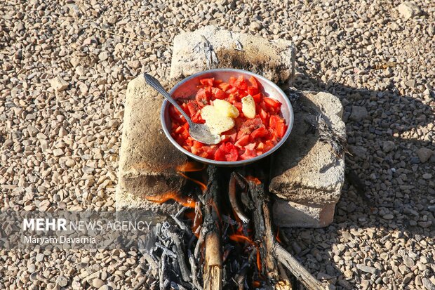 جشنواره املت و چای آتیشی در بجنورد