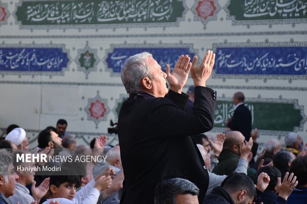 نماز باران در امامزاده صالح