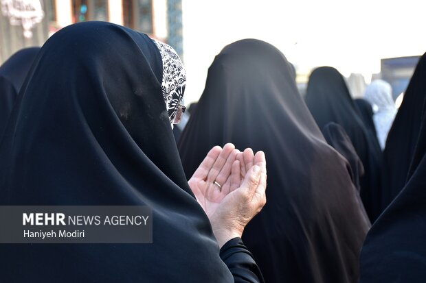 نماز باران در امامزاده صالح