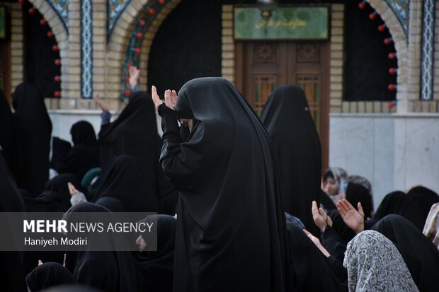 نماز باران در امامزاده صالح
