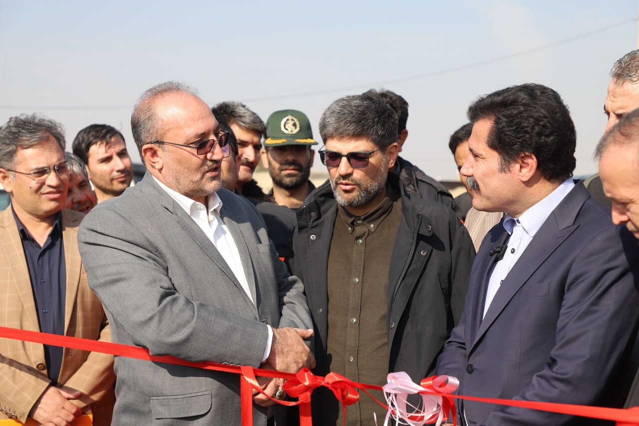 افتتاح راه روستایی در نقده