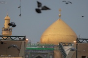 VIDEO: Rainy day at Imam Ali holy shrine