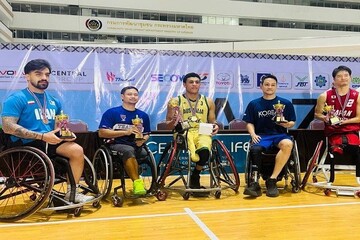 ملی پوش بسکتبال با ویلچر ایران در جمع بهترین های آسیا قرار گرفت