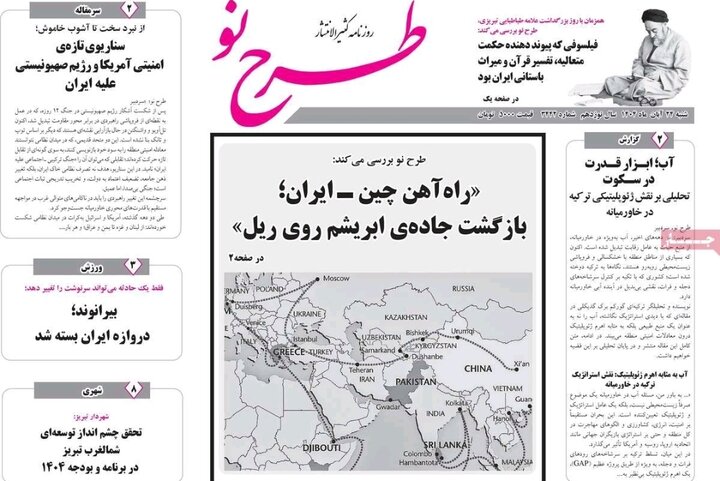 روزنامه های آذربایجان‌شرقی