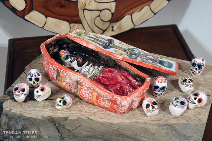 Mexican Embassy in Tehran celebrates Day of the Dead with visual arts exhibition by Iranian artists