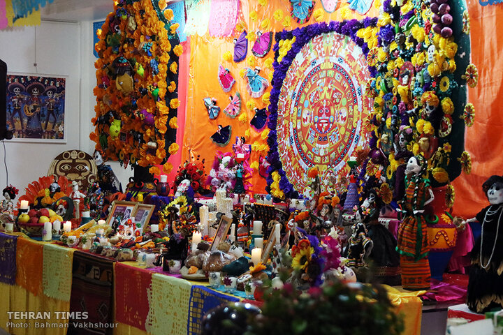 Mexican Embassy in Tehran celebrates Day of the Dead with visual arts exhibition by Iranian artists