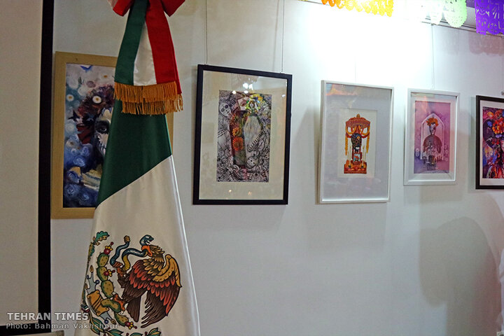 Mexican Embassy in Tehran celebrates Day of the Dead with visual arts exhibition by Iranian artists