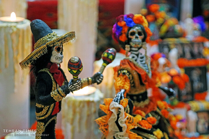 Mexican Embassy in Tehran celebrates Day of the Dead with visual arts exhibition by Iranian artists