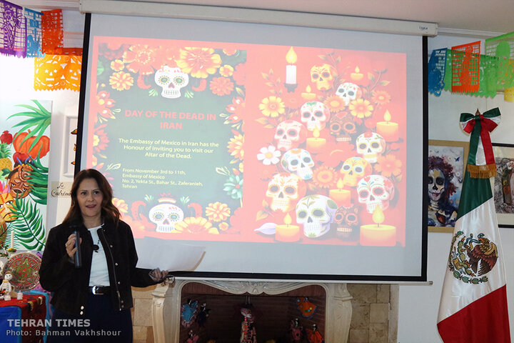 Mexican Embassy in Tehran celebrates Day of the Dead with visual arts exhibition by Iranian artists