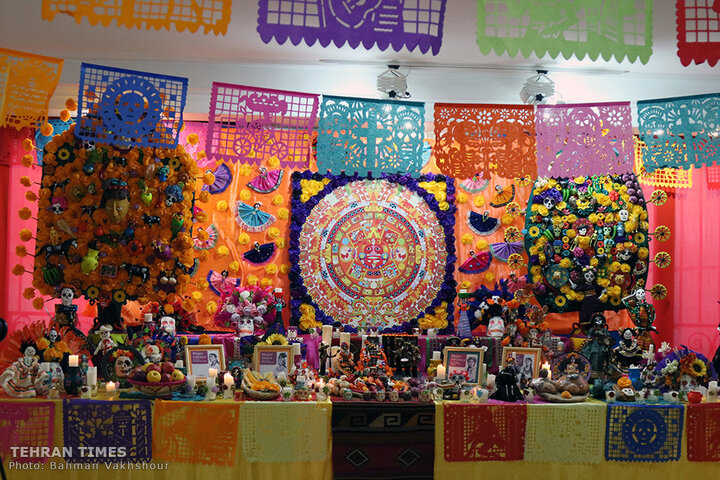 Mexican Embassy in Tehran celebrates Day of the Dead with visual arts exhibition by Iranian artists