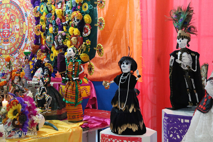 Mexican Embassy in Tehran celebrates Day of the Dead with visual arts exhibition by Iranian artists