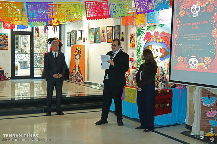 Mexican Embassy in Tehran celebrates Day of the Dead with visual arts exhibition by Iranian artists