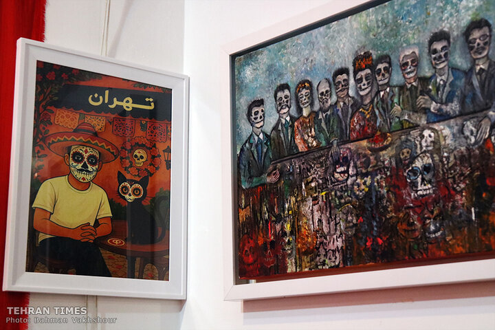 Mexican Embassy in Tehran celebrates Day of the Dead with visual arts exhibition by Iranian artists