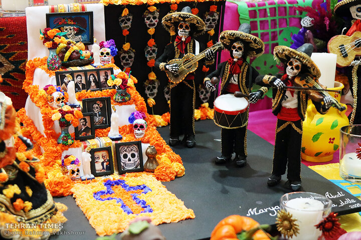 Mexican Embassy in Tehran celebrates Day of the Dead with visual arts exhibition by Iranian artists