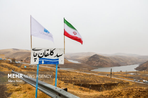 آئین کلنگ زنی طرح آبرسانی سد کلقان با حضور وزرای نیرو و جهاد کشاورزی