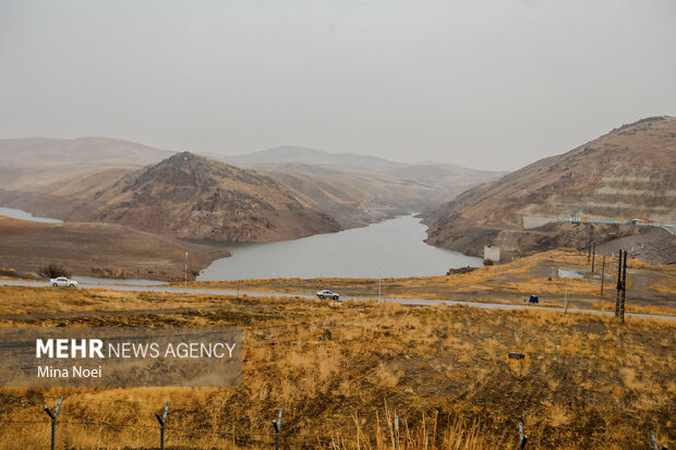 آئین کلنگ زنی طرح آبرسانی سد کلقان با حضور وزرای نیرو و جهاد کشاورزی