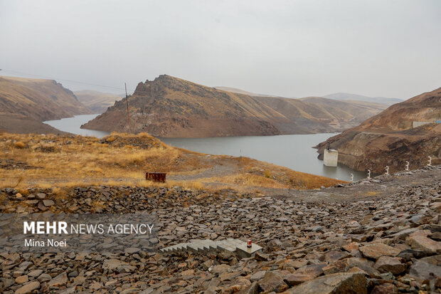 آئین کلنگ زنی طرح آبرسانی سد کلقان با حضور وزرای نیرو و جهاد کشاورزی