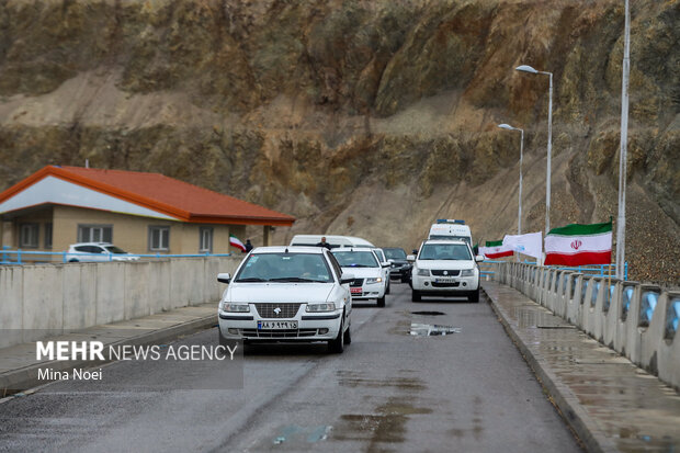 آئین کلنگ زنی طرح آبرسانی سد کلقان با حضور وزرای نیرو و جهاد کشاورزی