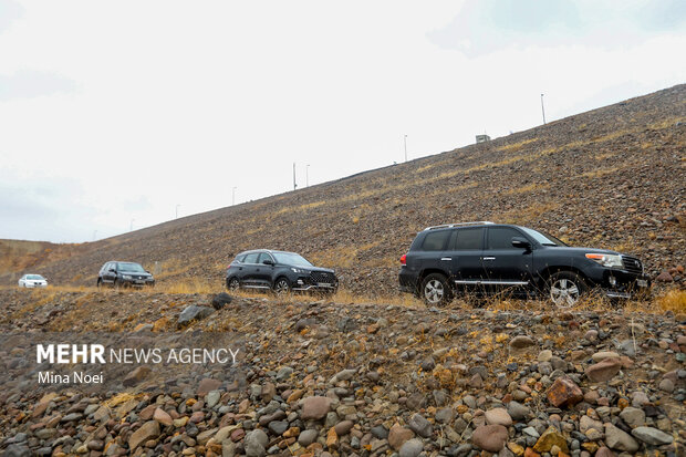 آئین کلنگ زنی طرح آبرسانی سد کلقان با حضور وزرای نیرو و جهاد کشاورزی