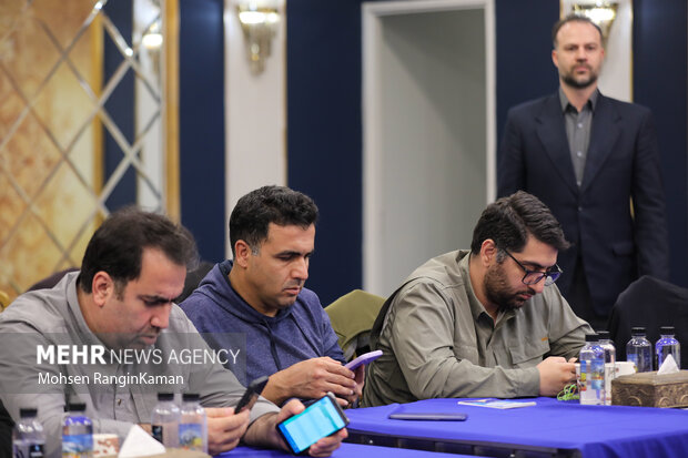 نشست خبری نمایشگاه بین‌المللی ایران ژئو