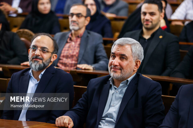 آئین گرامیداشت روز کتاب، کتابدار و کتابخوانی با حضو رئیس مجلس