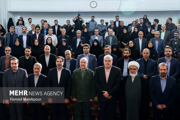 آئین گرامیداشت روز کتاب، کتابدار و کتابخوانی با حضو رئیس مجلس