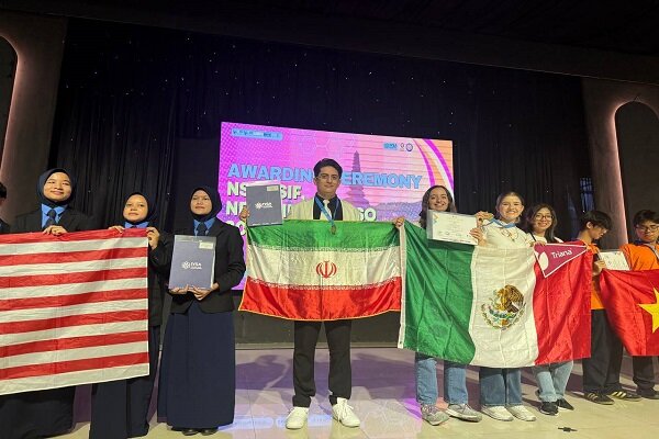 مدال،مسابقات،ايران،كسب،علمي،تيم،اندونزي،طلا،جهان