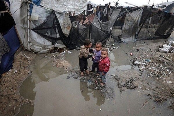 غزه،نوار،ساكنان،الجزيره،بارندگي،باران