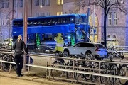 ۱۶ زخمی در اثر برخورد اتوبوس به ساختمانی در استکهلم