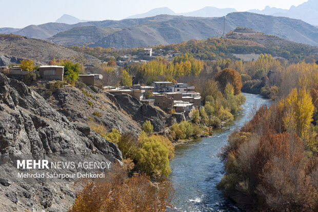 طبیعت پاییزی زاینده رود