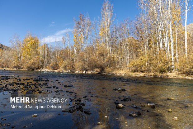 طبیعت پاییزی زاینده رود