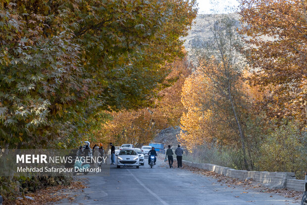 طبیعت پاییزی زاینده رود