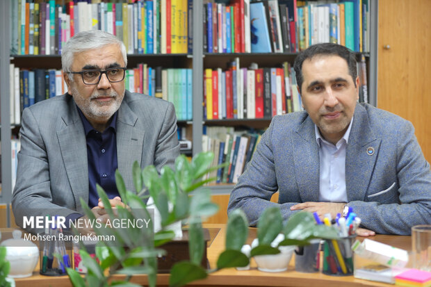 حضور مدیر عامل آبفای تهران در گروه رسانه‌ای مهر