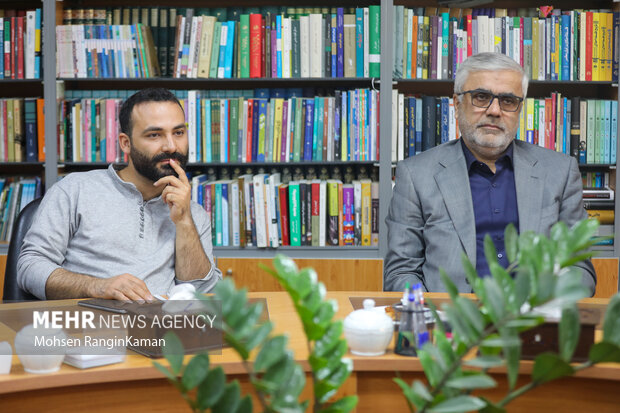 حضور مدیر عامل آبفای تهران در گروه رسانه‌ای مهر