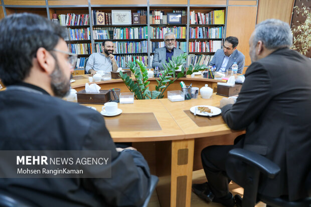 حضور مدیر عامل آبفای تهران در گروه رسانه‌ای مهر