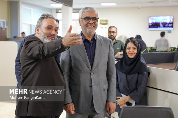 حضور مدیر عامل آبفای تهران در گروه رسانه‌ای مهر
