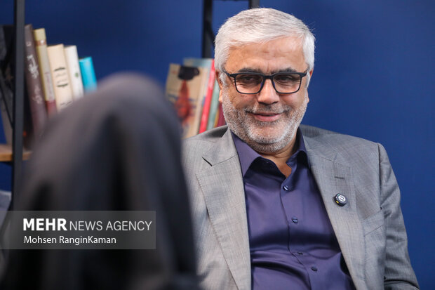 حضور مدیر عامل آبفای تهران در گروه رسانه‌ای مهر