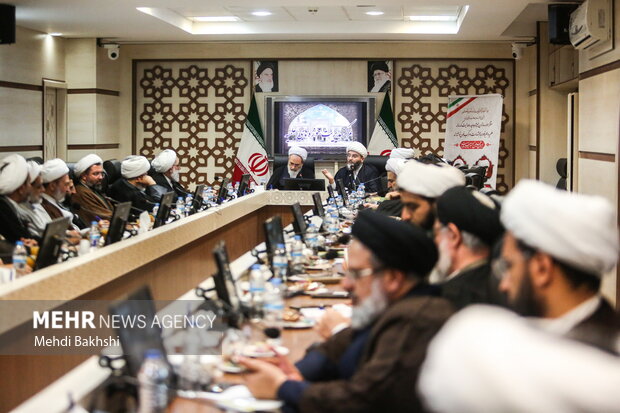 نشست مشترک مسئولان سازمان تبلیغات اسلامی و حوزه علمیه