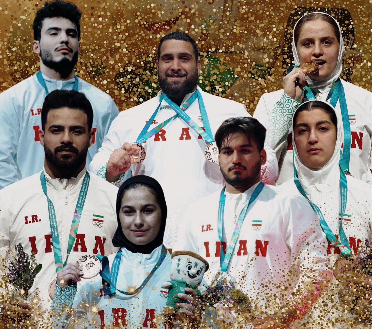 طلاي،مجموع،دوره،ايران،مدال،كسب،مسابقات،كاهش،رياض،عملكرد