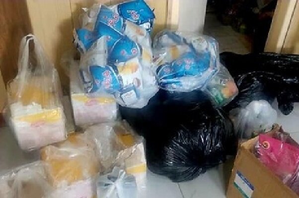 معدوم‌سازی بیش از ۲۲۰ کیلو مواد غذایی فاسد در حاجی‌آباد